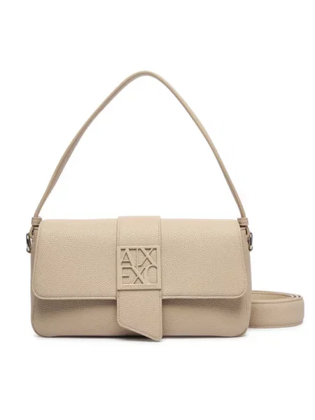 Armani Exchange torebka crossbody beżowa