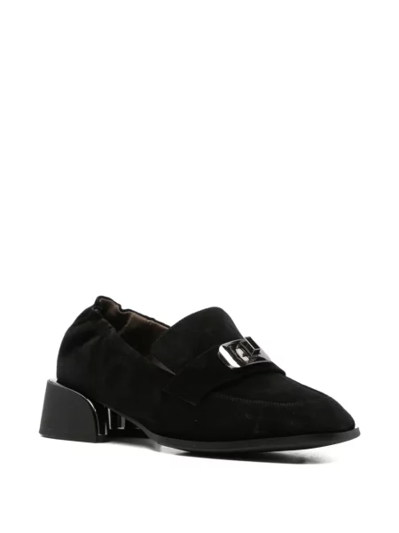Pantofi loafer Linda Baumann cu cataramă negru