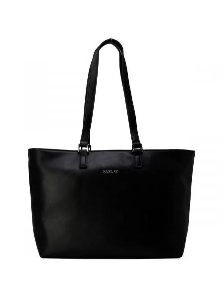 REPLAY Shopper torba crna