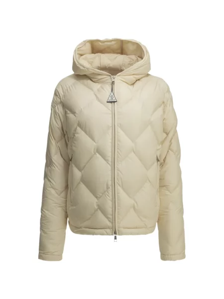 Scurt geacă cu puf Moncler cu glugă