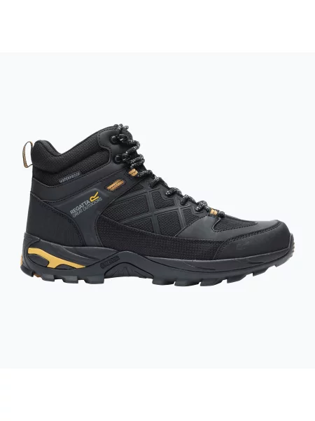 Încălțăminte de trekking pentru bărbați REGATTA Samaris III black/ash/wood negru