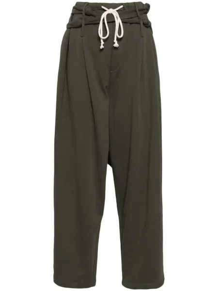 Spodnie Act N°1 na ramiączkach zielone