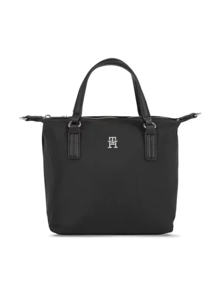 TOMMY HILFIGER Pirkinių krepšys Poppy' juoda