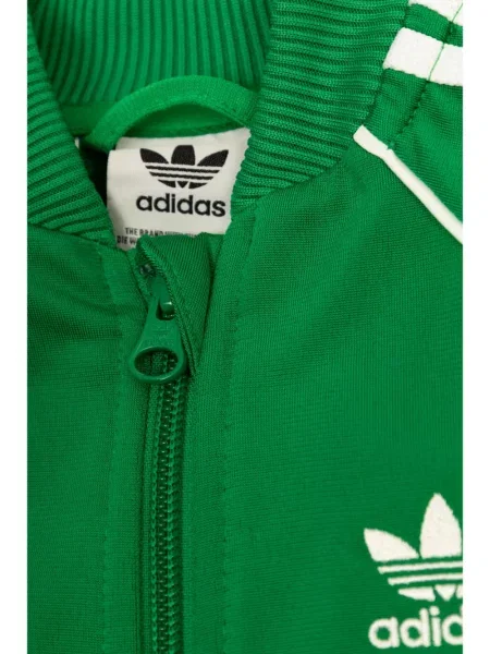 Dětska tepláková souprava Adidas zelená