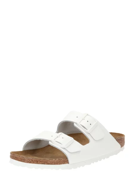 BIRKENSTOCK Šľapky biela