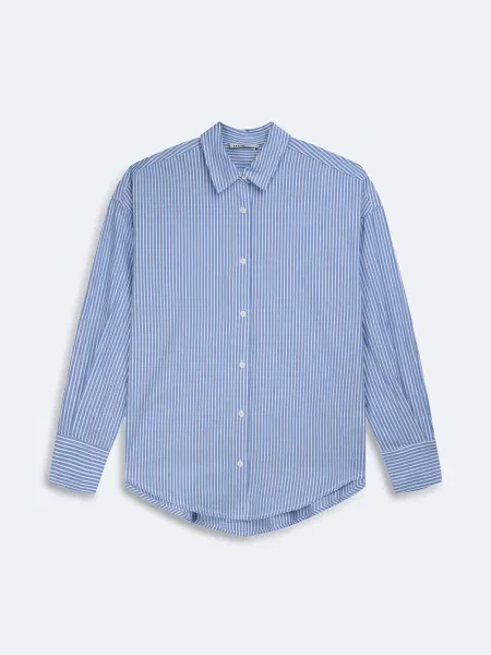 Повседневная джинсовая рубашка Ltb Jeans голубая