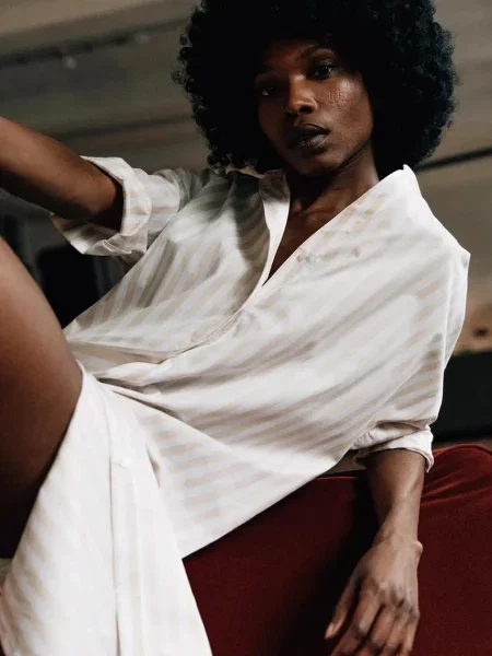 Сукня MUUV. midi oversize коричневий