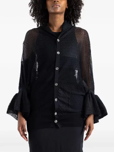 Cardigan Junya Watanabe tricotate negru