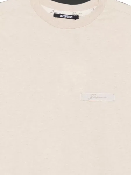 Scurt tricou Jacquemus cu autograf