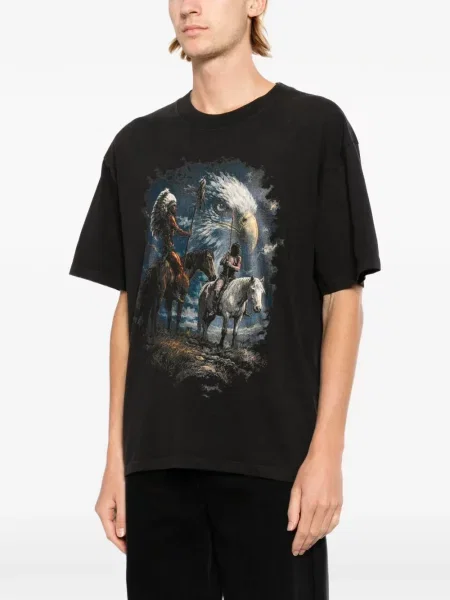Tricou Melt cu imagine negru