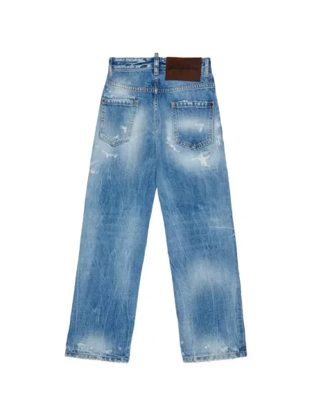 Dětské džíny Dsquared2 modré