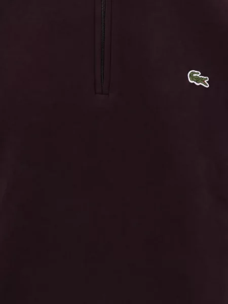 Hanorac din fleece Lacoste din fleece violet