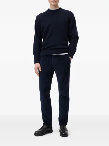 Pantaloni Closed de catifea cord albastru