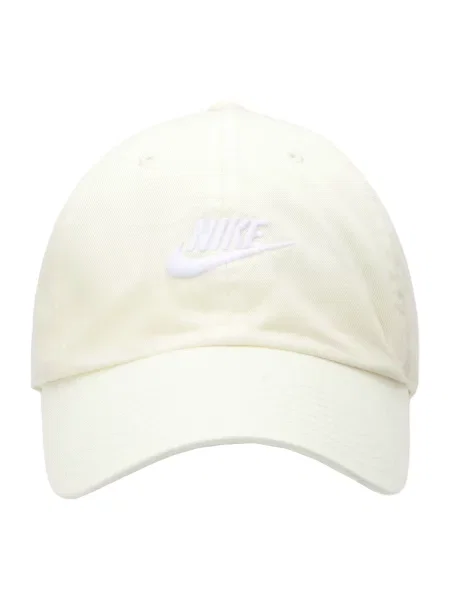 Nike Sportswear Čiapka CLUB béžová biela