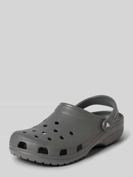 Chodaki z detal z logo Crocs