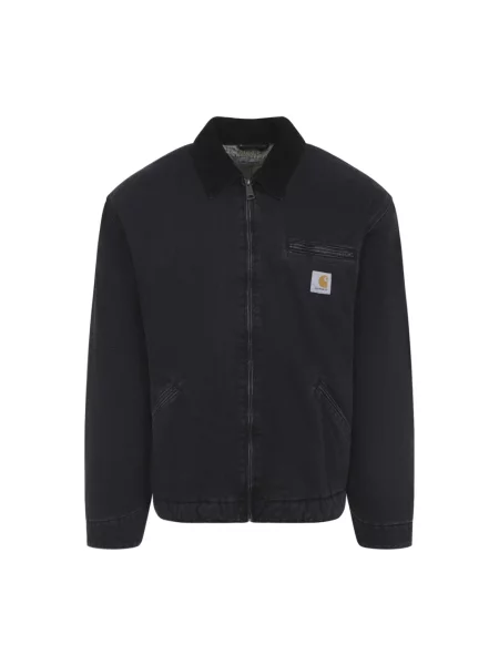 Carhartt WIP kurtka jeansowa OG Chore Coat przejściowa niebieski