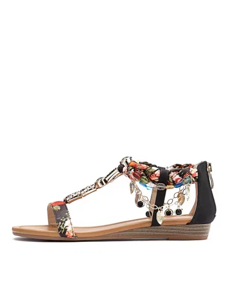 LASCANA Sandale negru