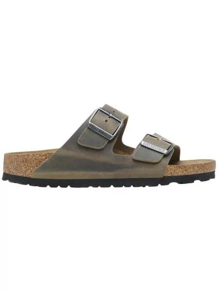 Papucs Birkenstock Arizona Faded Khaki zöld