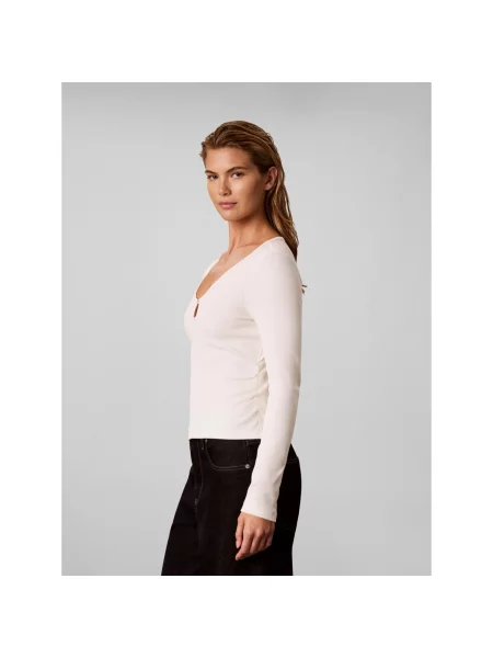 Tričko Calvin Klein Jeans biela