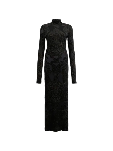 Rochie Roberto Cavalli cu imagine de costum negru