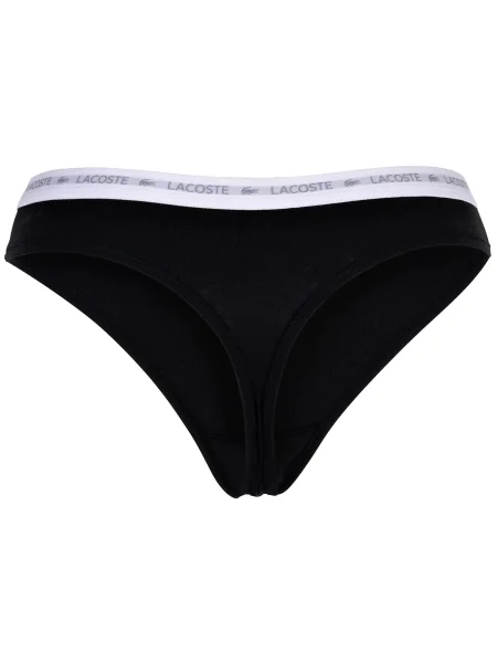 LACOSTE String bugyik szürke / fekete fehér
