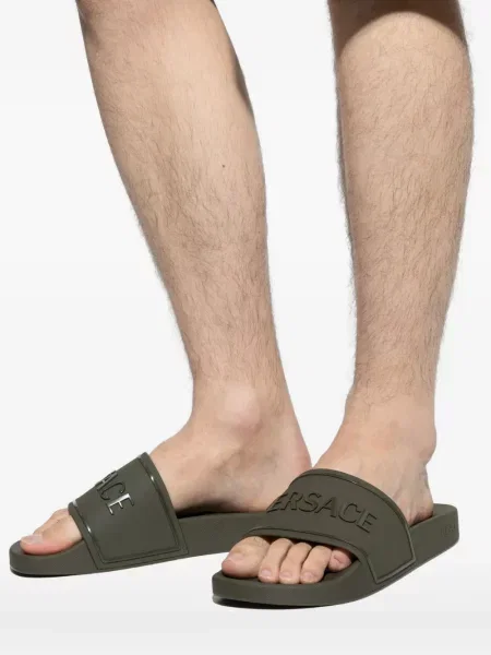 Papuci Versace verde