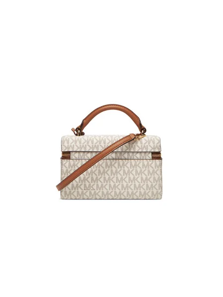 Táska MICHAEL Michael Kors Ekru barna