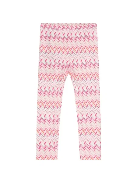 Legginsy dziecięce Missoni różowe