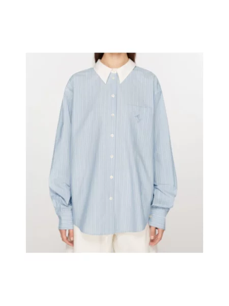 Koszula Acne Studios niebieska