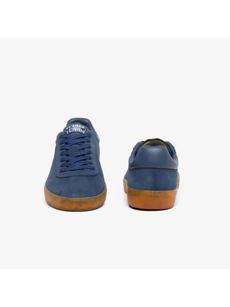 Lacoste Zamszowe Sneakersy Baseshot granatowy