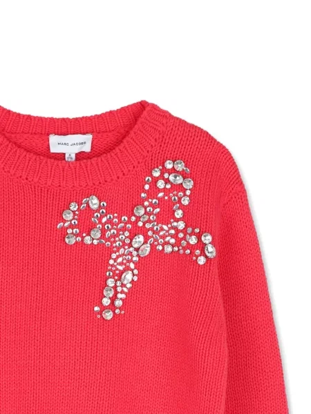 Sweter dziecięcy Marc Jacobs czerwony