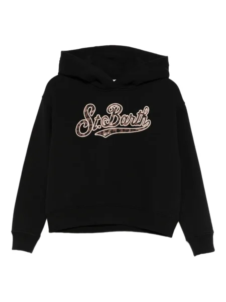 Bluza z kapturem dziecięca Mc2 Saint Barth czarna