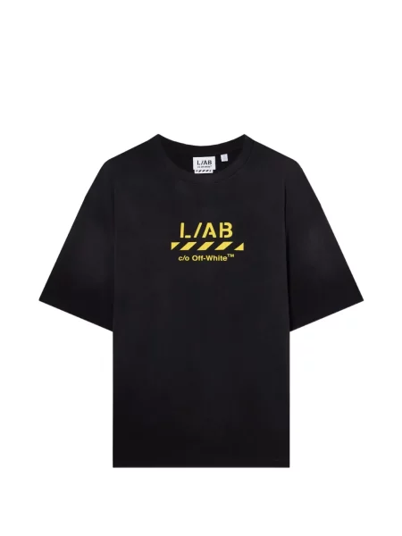 Тениска L/ab C/o Off-white бяло