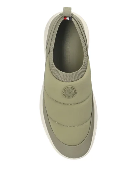 Sneakerși Moncler slip-on verde