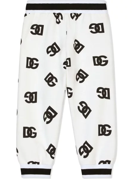 Spodnie dziecięce Dolce And Gabbana białe