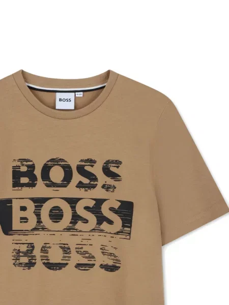 Koszulka dziecięca Bosswear brązowa