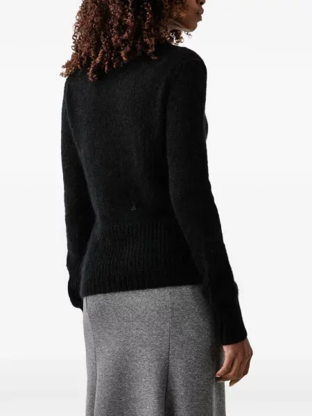Gulerat top Patrizia Pepe negru