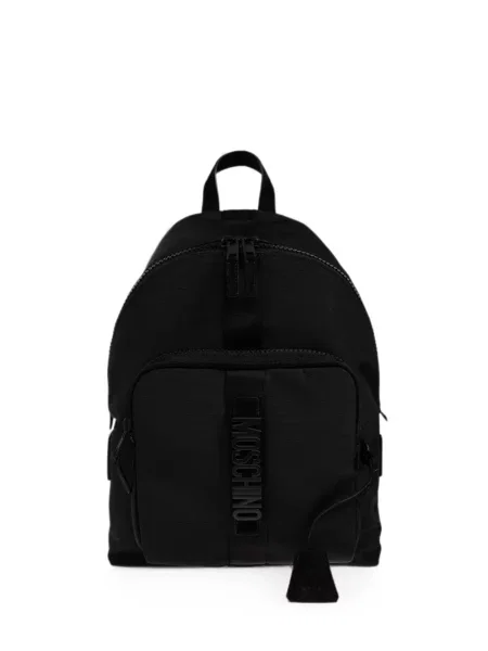 Rucsac Moschino cu autograf negru