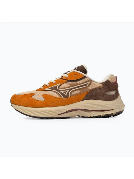 Mizuno Wave Rider Βeta mojave sivatag/cikória kávé/tökfűszer cipők. Méret: 40 EU
