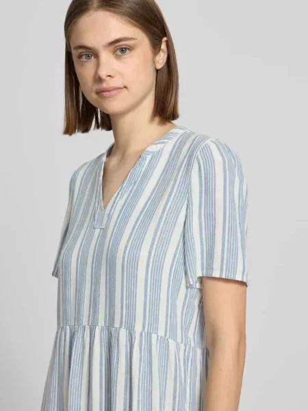 Sukienka casual w linii A z mieszanki i lnu model TIRI-GOA' Only