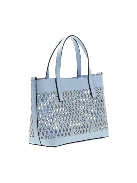 Guess torebka LETTY niebieska