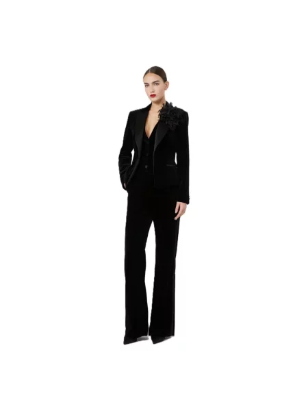 Spodnie Max Mara czarne