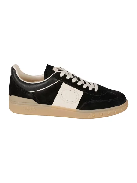 Sneakersy Valentino Garavani skórzane czarne