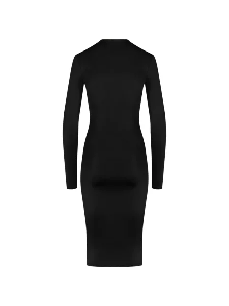 Rochie midi Maison Close stretch negru