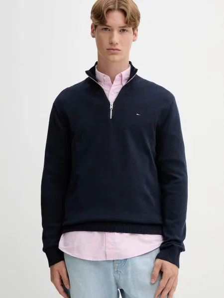 Водолазка Tommy Jeans синьо