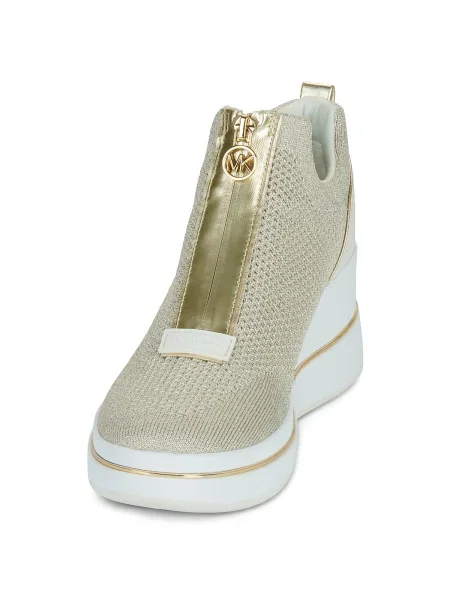 Pantofi Michael Michael Kors slip-on auriu