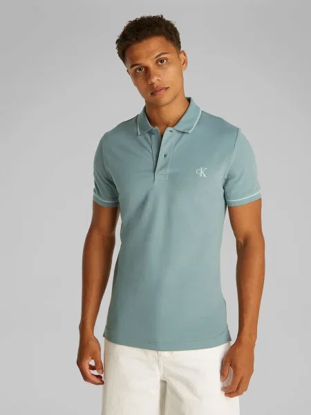 Calvin Klein Jeans Tricou polo albastru