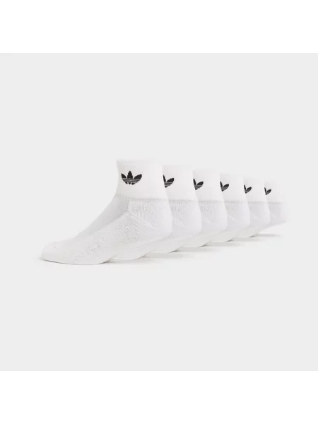 Zkrácené punčochy Adidas bílé