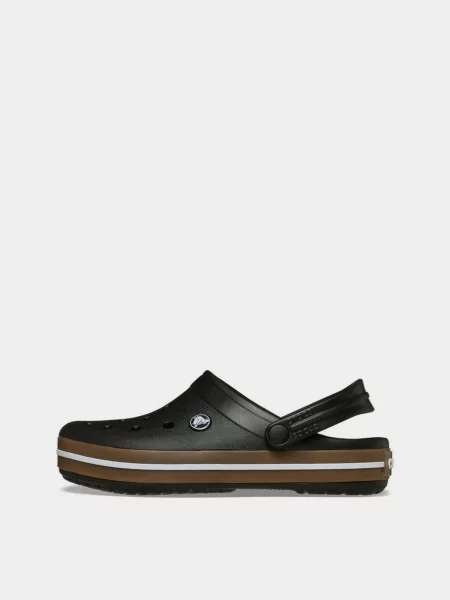 Дитяче Сабо Crocs CROCBAND GUM CLOG K BLK термопластичні еластомери/ева чорний