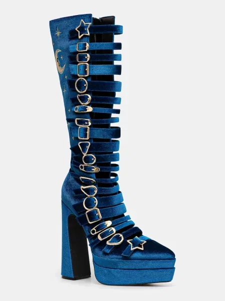 Ботуши Koi Footwear Cyberspace тъмносиньо